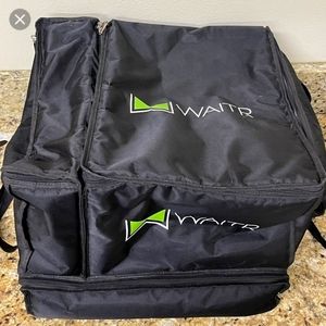 WAITR Insulated Hot / Cold Large Food Delivery Bag Thermal Deluxe 3 Compartment